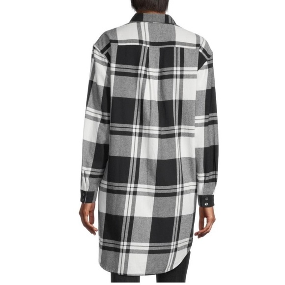 NWT NWT Roxy Plaid Flannel MED - Picture 3 of 3
